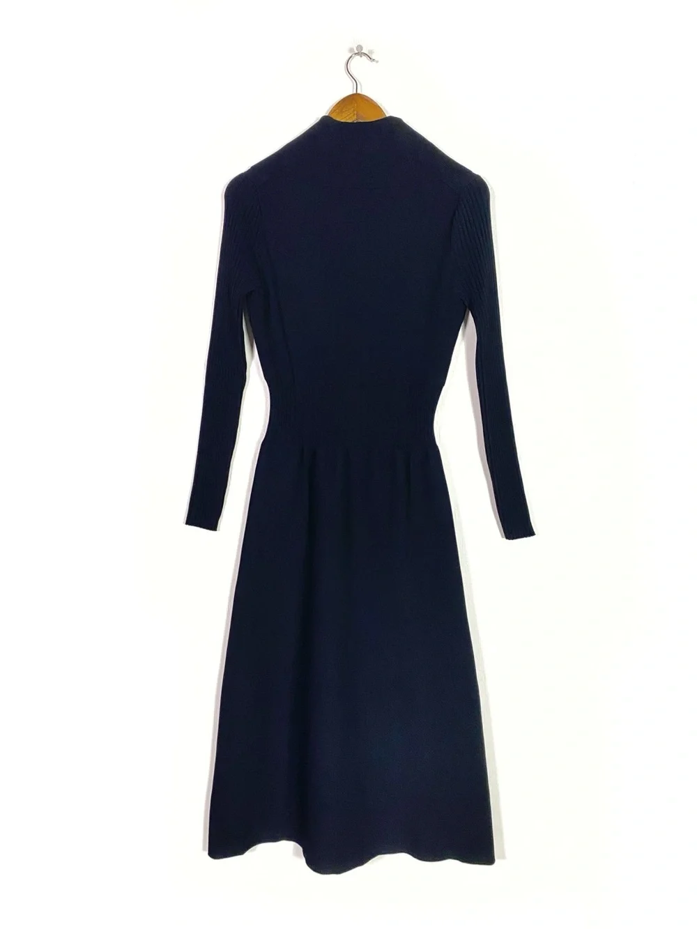 Tory Burch Polo Sweater Dress Black